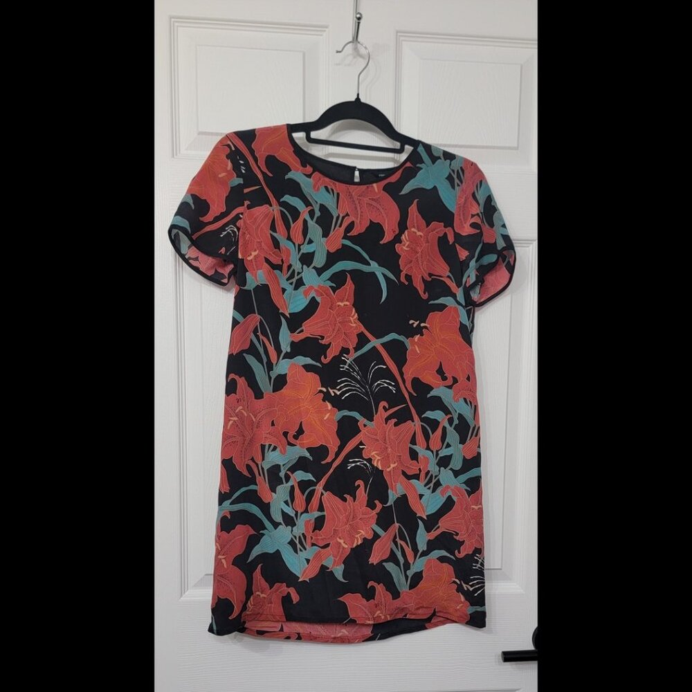 FRENCH CONNECTION ORCHID MINI DRESS NWT